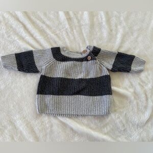 Baby B’gosh Oshkosh Boy Striped Sweater Size 3 Months 100% Cotton